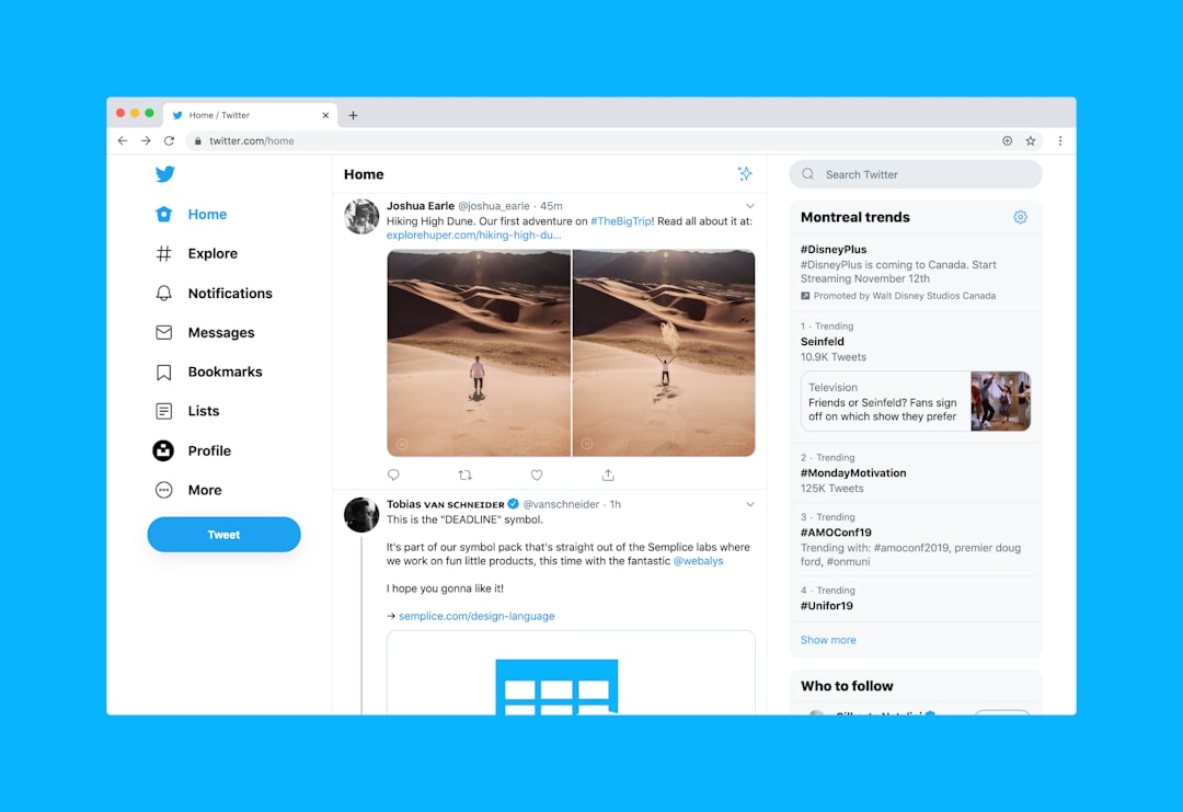 Twitter for desktop